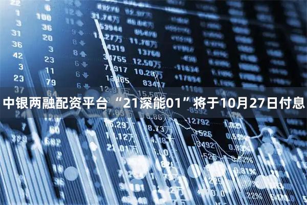 中银两融配资平台 “21深能01”将于10月27日付息
